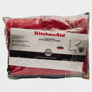 KitchenAid KSMCT1ER Fitted Stand Mixer Cover for Tilt Head Models 4.5-5 Qt, Red